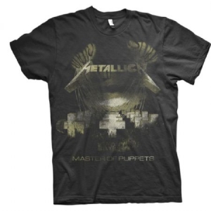 Metallica - Unisex T-Shirt: Master of Puppets Distressed (Small) in the group CDON - Exporterade Artiklar_Manuellt / T-shirts_CDON_Exporterade at Bengans Skivbutik AB (4401028)
