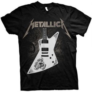 Metallica - Unisex T-Shirt: Papa Het Guitar (Large) in the group OTHER / BW-T-shirts at Bengans Skivbutik AB (4401055)
