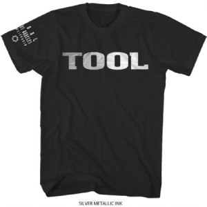 Tool - Unisex T-Shirt: Metallic Silver Logo (Sl in the group OTHER / BW-T-shirts at Bengans Skivbutik AB (4401126)