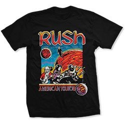 Rush - Unisex T-Shirt: US Tour 1978 (Large) in the group OTHER / BW-T-shirts at Bengans Skivbutik AB (4401164)
