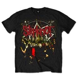 Slipknot - Unisex T-Shirt: Waves (Large) in the group OTHER / BW-T-shirts at Bengans Skivbutik AB (4401172)