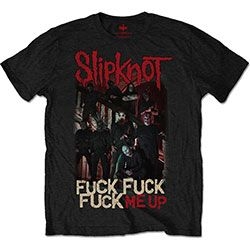 Slipknot - Unisex T-Shirt: Fuck Me Up (Medium) in the group CDON - Exporterade Artiklar_Manuellt / T-shirts_CDON_Exporterade at Bengans Skivbutik AB (4401174)