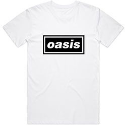 Oasis - Unisex T-Shirt: Decca Logo (XX-Large) in the group OTHER / BW-T-shirts at Bengans Skivbutik AB (4401265)