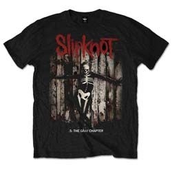 Slipknot - Unisex T-Shirt: .5: The Gray Chapter Album (XX-Large) in the group OTHER / MK Test 6 at Bengans Skivbutik AB (4401306)