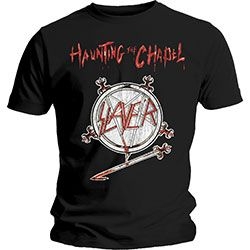 Slayer - Unisex T-Shirt: Haunting the Chapel (XX- in the group OTHER / BW-T-shirts at Bengans Skivbutik AB (4401316)