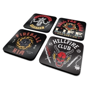 Stranger Things - Hellfire Club Coaster in the group Minishops / Stranger things at Bengans Skivbutik AB (4401390)