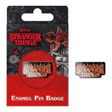 Stranger Things 4 (Fire Logo) Enamel Pin in the group OTHER / MK Test 7 at Bengans Skivbutik AB (4401393)
