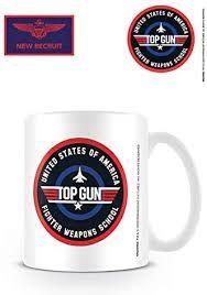 Movie - Top Gun (Fighter Weapons School) Mug in the group Movies / Top Gun at Bengans Skivbutik AB (4401406)