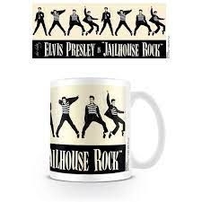 Elvis Presley - Elvis (Jailhouse Rock) Mug in the group MERCHANDISE / Mug / Pop-Rock at Bengans Skivbutik AB (4401407)