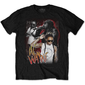 Lil Wayne - LIL WAYNE UNISEX T-SHIRT: 90S HOMAGE ( in the group OTHER / BW-T-shirts at Bengans Skivbutik AB (4403242)