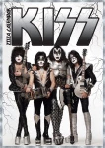 Kiss - Kiss 2024 Unofficial Calendar in the group OTHER / Merchandise at Bengans Skivbutik AB (4406345)