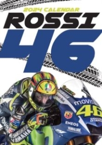Valentino Rossi - Valentino Rossi 2024 Unofficial Calendar in the group MERCH / Calender 2024 at Bengans Skivbutik AB (4406364)