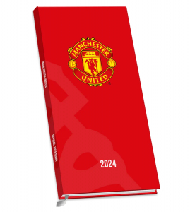 Manchester United Fc - Manchester United Fc 2024 Slim Diary in the group OTHER / Merchandise at Bengans Skivbutik AB (4406374)