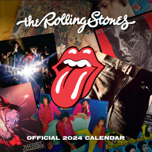 Rolling Stones - Rolling Stones 2024 Square Calendar in the group OTHER / Merchandise at Bengans Skivbutik AB (4406394)