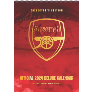 Arsenal Fc - Arsenal Fc 2024 A3 Deluxe Calendar in the group OTHER / Merchandise at Bengans Skivbutik AB (4406416)