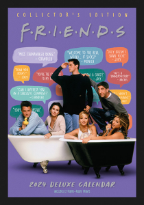 Friends - Friends 2024 A3 Deluxe Calendar in the group OTHER / Merchandise at Bengans Skivbutik AB (4406422)
