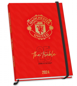 Manchester United Fc - Manchester United Fc 2024 A5 Diary in the group OTHER / Merchandise at Bengans Skivbutik AB (4406429)