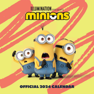 Despicable Me - Despicable Me 2024 Square Calendar in the group OTHER / Merchandise at Bengans Skivbutik AB (4406478)