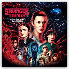 Stranger Things - Stranger Things 2024 Square Calendar in the group MERCH / Calender 2024 at Bengans Skivbutik AB (4406484)