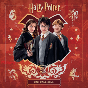 Harry Potter - Harry Potter 2024 Square Calendar in the group OTHER / Merchandise at Bengans Skivbutik AB (4406490)