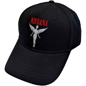 Nirvana - Angelic Bl Baseball C in the group MERCHANDISE / Cap / Heavy Metal at Bengans Skivbutik AB (4408513)