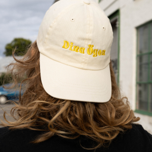 Dina Ögon - Cap -Yellow Embroided Logo in the group MERCHANDISE / Cap / Pop-Rock at Bengans Skivbutik AB (4410133)