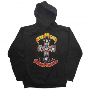 Guns N' Roses - Appetite For Destruction Unisex Pullover Hoodie in the group OTHER / Övrigt /  at Bengans Skivbutik AB (4414372r)