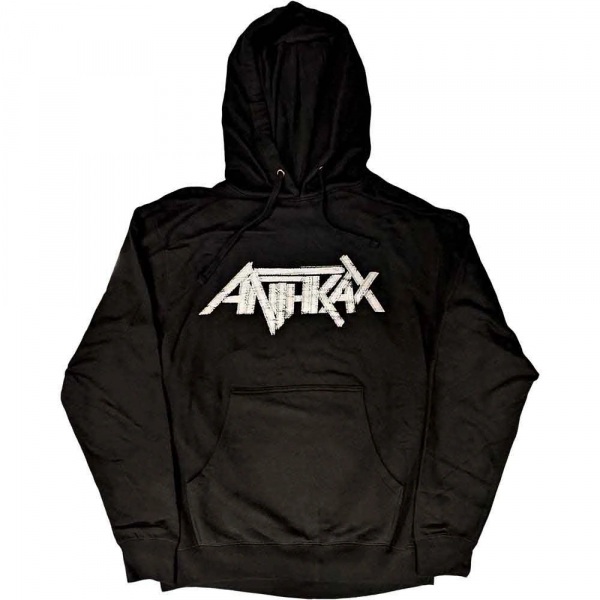 Anthrax - Unisex Pullover Hoodie: Logo -   in the group OTHER / Övrigt /  at Bengans Skivbutik AB (4414412r)