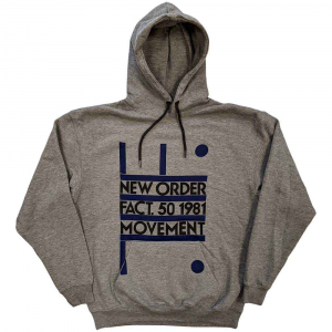New Order - Unisex Pullover Hoodie: Movement in the group OTHER / Övrigt /  at Bengans Skivbutik AB (4414419r)