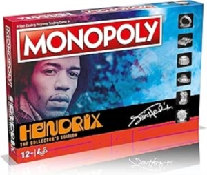 Jimi Hendrix - Monopoly - Jimi Hendrix in the group MERCHANDISE / Board Games / Pop-Rock at Bengans Skivbutik AB (4415638)