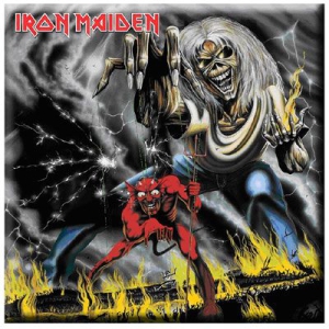 Iron Maiden - Iron Maiden Fridge Magnet: Number Of The in the group CDON - Exporterade Artiklar_Manuellt / Merch_CDON_exporterade at Bengans Skivbutik AB (457539)
