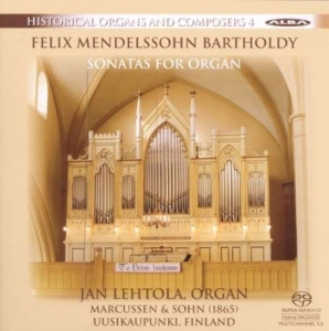 Felix Mendelssohn - Sonatas For Organ in the group MUSIK / SACD / Klassiskt at Bengans Skivbutik AB (460632)