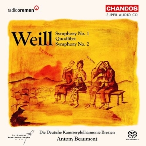 Weil - Symphonies 1 & 2 in the group MUSIK / SACD / Klassiskt at Bengans Skivbutik AB (460847)