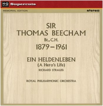 Strauss/Ein Heldenleben - Thomas Beehcam/Royal Philharmonic in the group VINYL / Bestsellers at Bengans Skivbutik AB (483773)