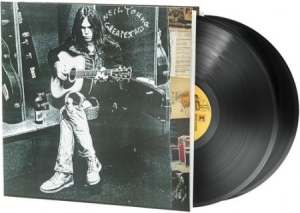 Neil Young - Greatest Hits (2LP + Bonus Vinyl Single) in the group Minishops / Neil Young at Bengans Skivbutik AB (484080)