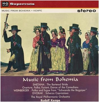 Music From Bohemia - Smetna/Weinber - Rudolf Kempe/Royal Philharmonic in the group VINYL / Bestsellers at Bengans Skivbutik AB (485566)