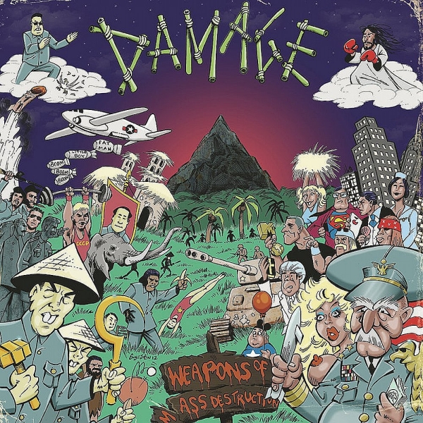 Damage - Weapons Of Mass Destruction - Green Viny in the group VINYL at Bengans Skivbutik AB (485963)