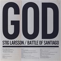 STIG LARSSON / BATTLE OF SANTI - GOD SOM EN SEGER ÖVER SITUATIO in the group VINYL / Pop-Rock at Bengans Skivbutik AB (487635)