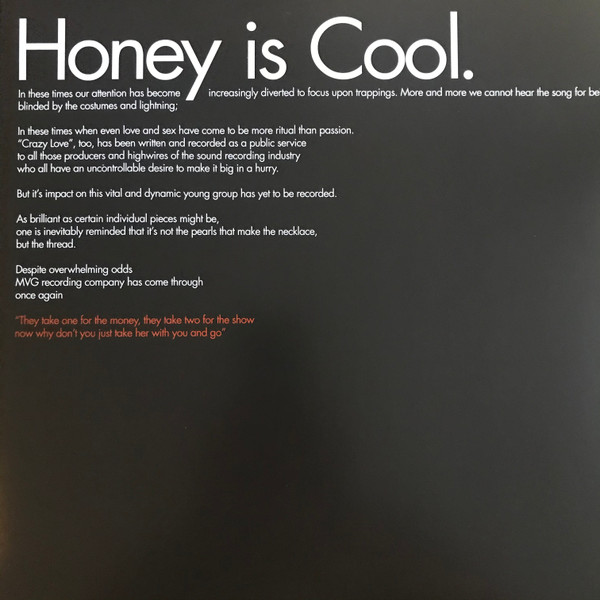 Honey Is Cool - Crazy love in the group VINYL / Bestsellers at Bengans Skivbutik AB (489371)
