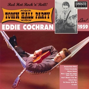 Cochran Eddie - Live At Town Hall Party in the group OUR PICKS / Classic labels / Sundazed / Sundazed Vinyl at Bengans Skivbutik AB (490720)