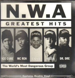 N.W.A - Greatest Hits (2LP) in the group VINYL / Hip Hop-Rap,RnB-Soul at Bengans Skivbutik AB (491100)