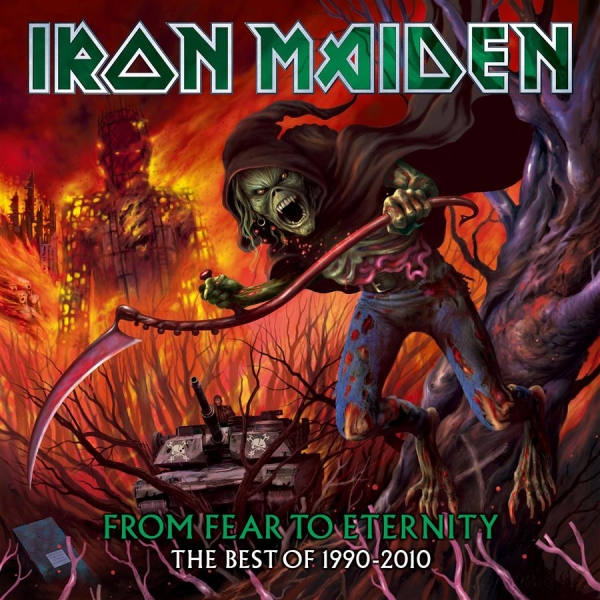 Iron Maiden - From Fear To Eternity: The Best of 1990-2010 (3LP) in the group VINYL / Rock at Bengans Skivbutik AB (494770)