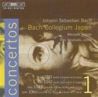 Bach Johann Sebastian - Violin Concertos Vol 1 in the group Externt_Lager /  at Bengans Skivbutik AB (500801)