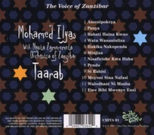 Ilyas Mohamed - Taarab in the group CD / Elektroniskt at Bengans Skivbutik AB (500870)