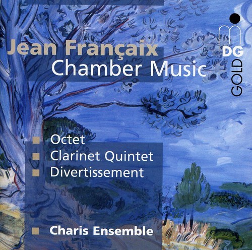 Francaix - Works with clarinet Divertissement mm in the group CD at Bengans Skivbutik AB (501192)