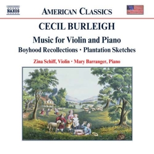 Burleigh Cecil - Music For Violin & Piano in the group CD / Klassiskt at Bengans Skivbutik AB (501407)