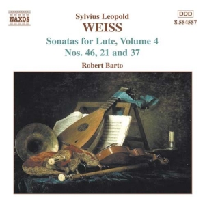 Weiss Silvius Leopold - Sonatas For Lute Vol 4 in the group Externt_Lager /  at Bengans Skivbutik AB (501547)