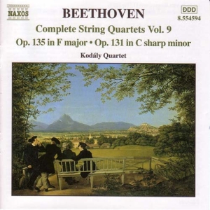 Beethoven Ludwig Van - Complete String Quartets Vol 9 in the group Externt_Lager /  at Bengans Skivbutik AB (501628)