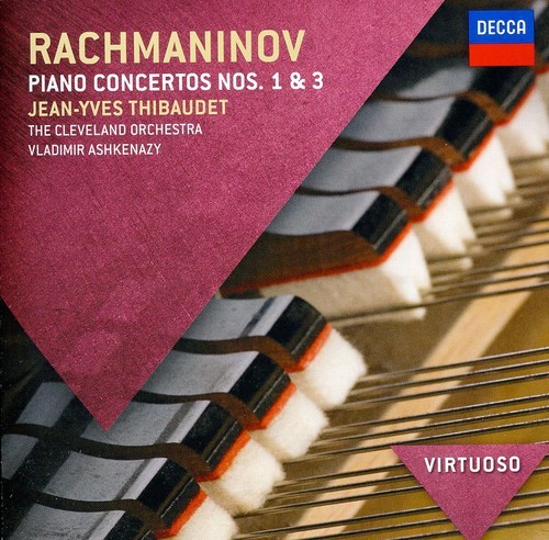 Rachmaninov - Pianokonsert 1 & 3 in the group CD / Klassiskt at Bengans Skivbutik AB (501651)