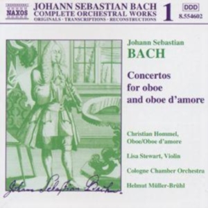 Bach Johann Sebastian - Concertos For Oboe in the group Externt_Lager /  at Bengans Skivbutik AB (502117)